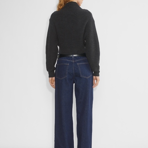 Montpellier Merino Wool Waist Turtleneck - Picture 7 of 7